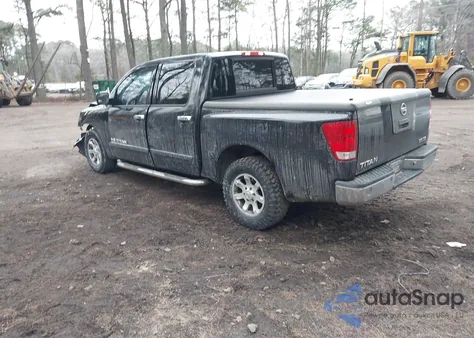 2006 Nissan Titan Se из США, поврежденный, VIN 1N6BA07A76N553595
